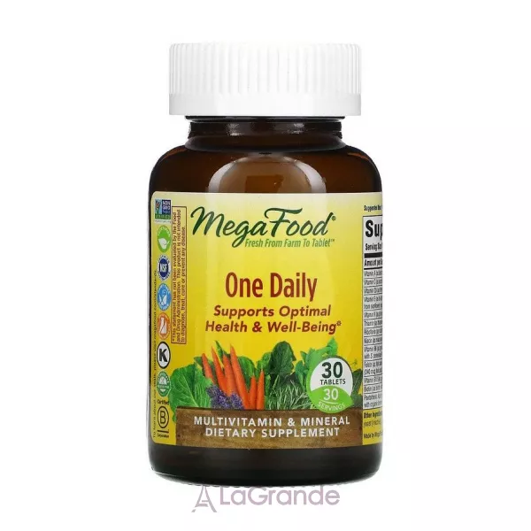 MegaFood One Daily Multivitamin & Mineral �������������� � ���������