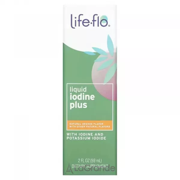 Life-Flo Liquid Iodine Plus Natural Orange Flavor ��� ����, 150 ���, �� ������ ���������