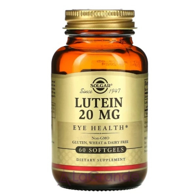 Solgar Lutein 20 mg   