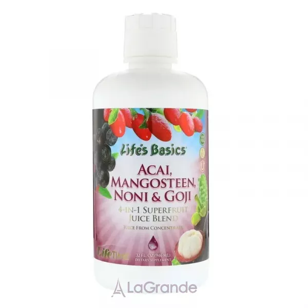 LifeTime Vitamins Acai, Mangosteen, Noni & Goji ����, ���������, �����, ����