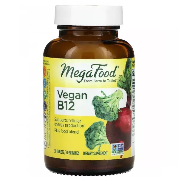 MegaFood Vegan B12 ��������� ������� B12 � ���������