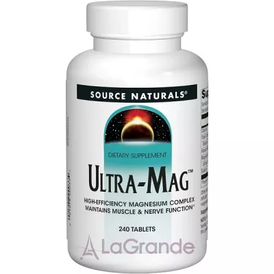 Source Naturals Ultra-Mag Magnesium Complex   