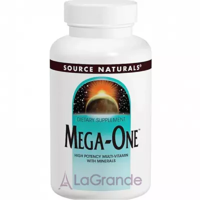 Source Naturals Mega-One Multi-vitamin with Minerals     