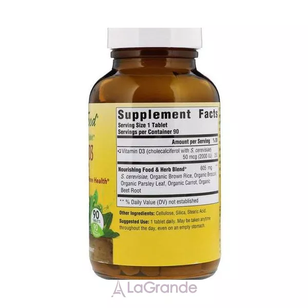 MegaFood Vitamin D3 2000 IU ������� �3 2000 �� � ���������