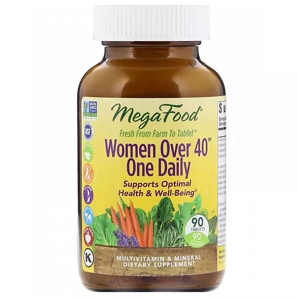 MegaFood Women Over 40 One Daily ³����� ��� ���� 40+,1 �� ���� � ���������