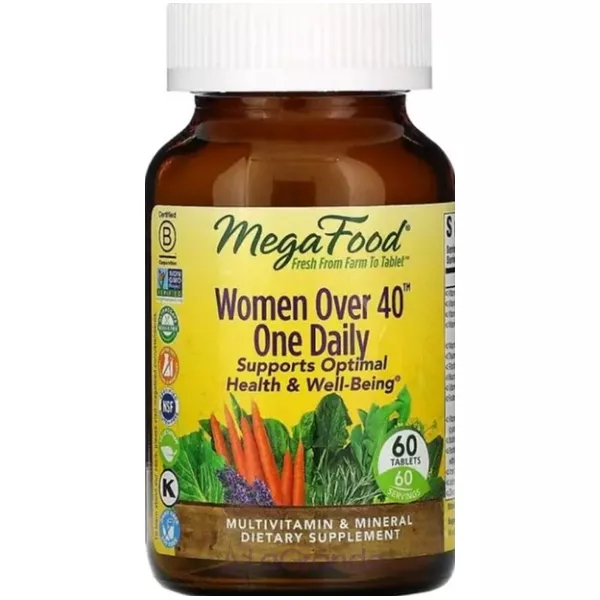 MegaFood Women Over 40 One Daily ³����� ��� ���� 40+,1 �� ���� � ���������