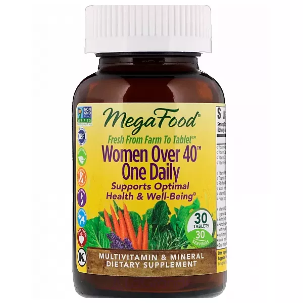 MegaFood Women Over 40 One Daily ³����� ��� ���� 40+,1 �� ���� � ���������