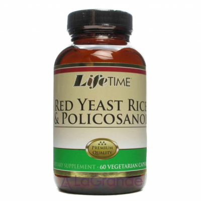 LifeTime Vitamins Red Yeast Rice and Policosanol     