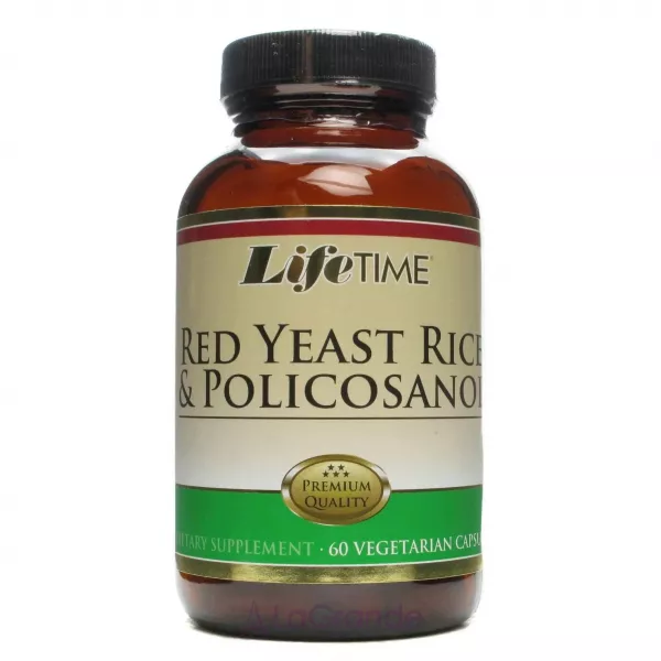 LifeTime Vitamins Red Yeast Rice and Policosanol ������� ��������� ��� � �����������