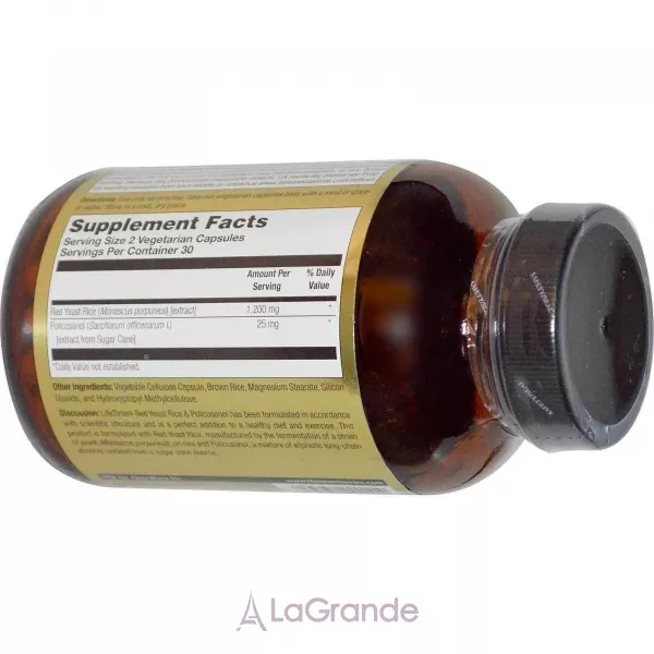 LifeTime Vitamins Red Yeast Rice and Policosanol ������� ��������� ��� � �����������