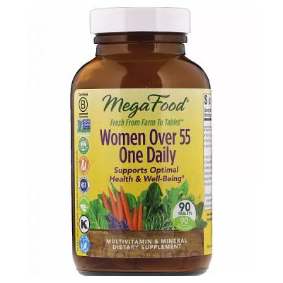 MegaFood Women Over 55 One Daily    55+,1    