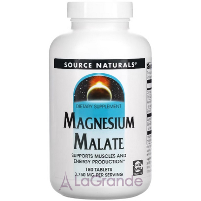 Source Naturals Magnesium Malate 1250 mg ĳ  