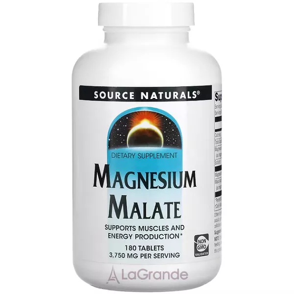 Source Naturals Magnesium Malate 1250 mg ĳ������ ������� 