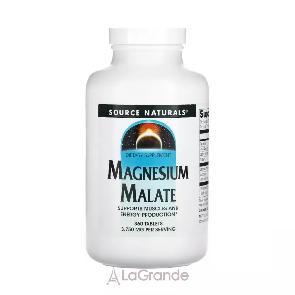 Source Naturals Magnesium Malate 1250 mg ĳ������ ������� 