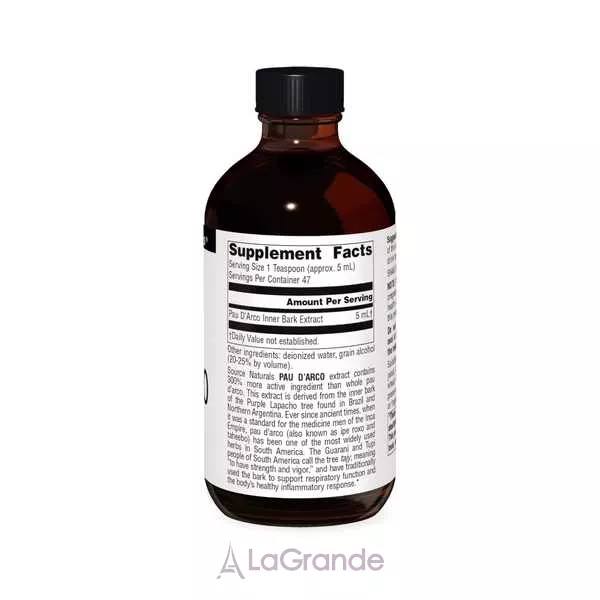 Source Naturals Pau D'Arco ĳ������ ������� 