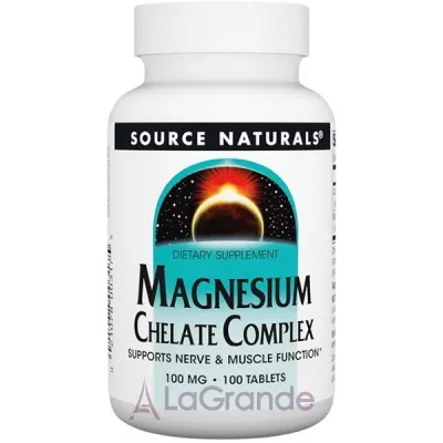 Source Naturals Manganesium Chelate Complex 100 mg ĳ  