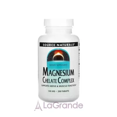 Source Naturals Manganesium Chelate Complex 100 mg   