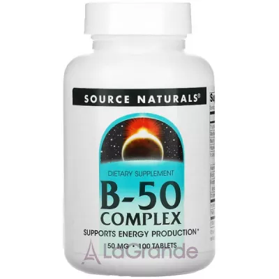 Source Naturals Vitamin B-50 Complex 50 mg    