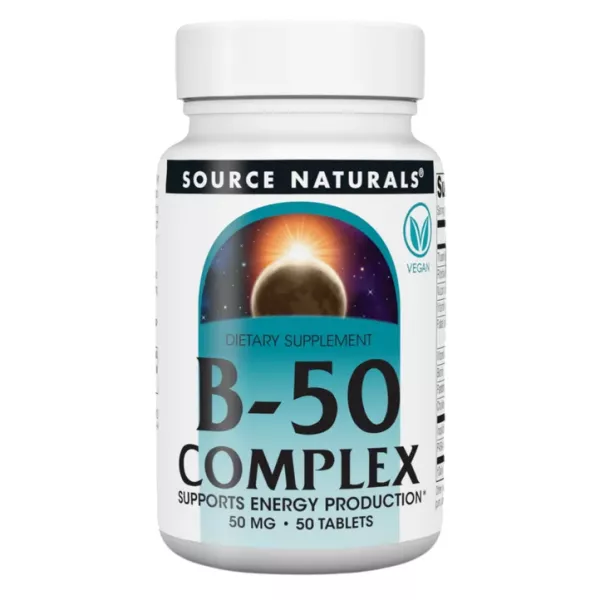 Source Naturals Vitamin B-50 Complex 50 mg �������� ��������� ������ �