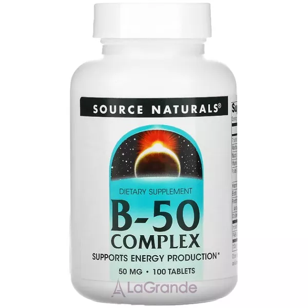 Source Naturals Vitamin B-50 Complex 50 mg �������� ������� ����� �