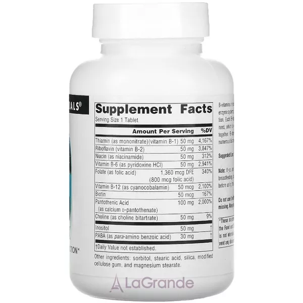 Source Naturals Vitamin B-50 Complex 50 mg �������� ������� ����� �