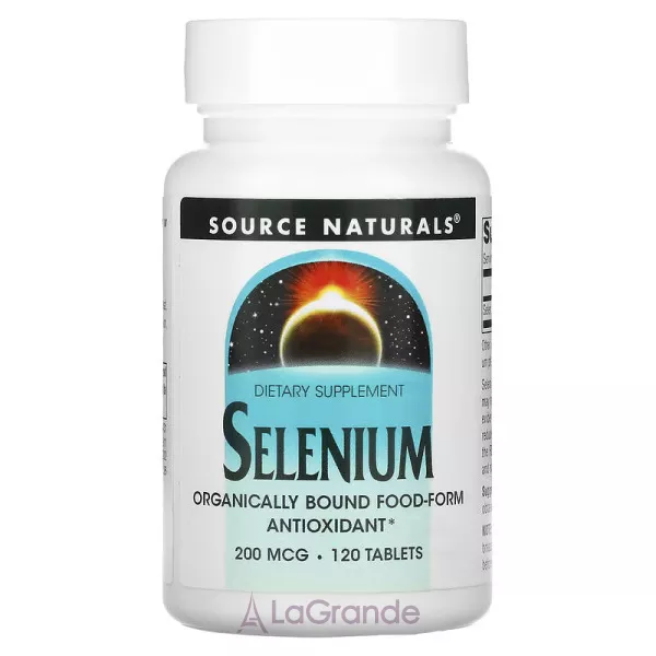 Source Naturals Selenium Yeast Free 200 mcg ĳ������ ������� 
