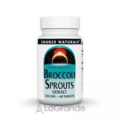 Source Naturals Broccoli Sprouts Extract  250 mg   