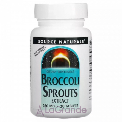 Source Naturals Broccoli Sprouts Extract  250 mg   