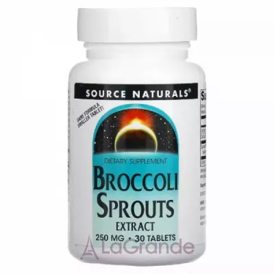 Source Naturals Broccoli Sprouts Extract  250 mg   