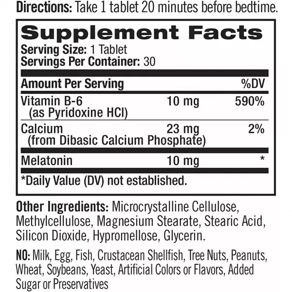 Natrol Melatonin Advanced Sleep 10 mg ��������� ���������� ������������� 10 ��