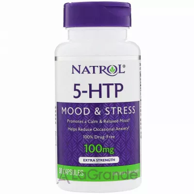 Natrol 5-HTP 100 mg 5- 100 