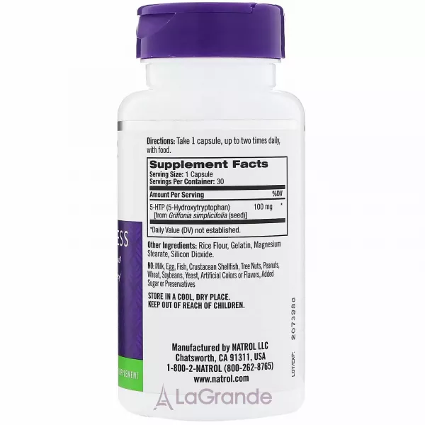 Natrol 5-HTP 100 mg 5-����������������� 100 ��