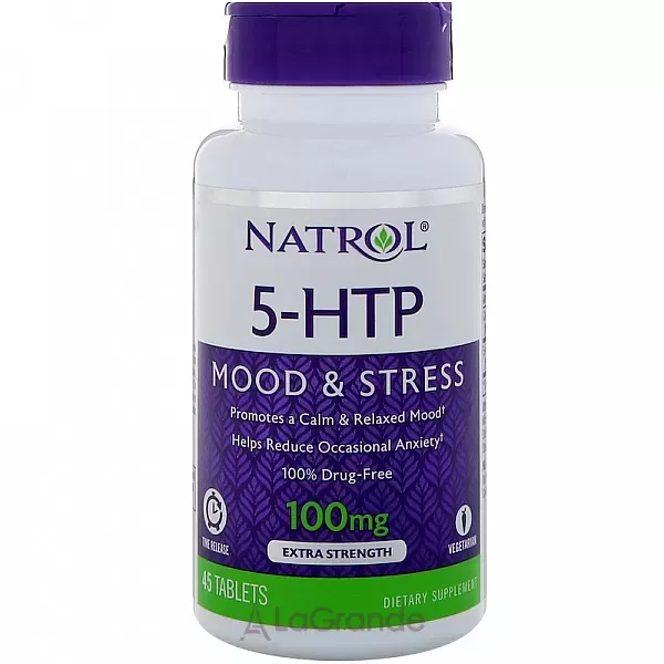Natrol 5-HTP Mood&Stress 100 mg 5-ó��������������� ��������� ���������� 100 ��