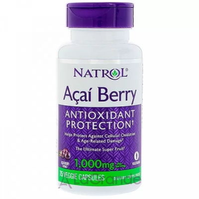 Natrol Acai Berry 1000 mg  1000 