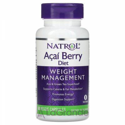 Natrol Acai Berry Diet Acai & Green Tea Superfoods      ,  