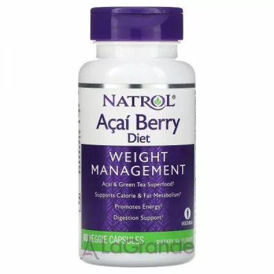 Natrol Acai Berry Diet Acai & Green Tea Superfoods      ,  䳺