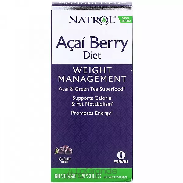 Natrol Acai Berry Diet Acai & Green Tea Superfoods ��� �� ������� ��� ��� ���������, ����� 䳺��