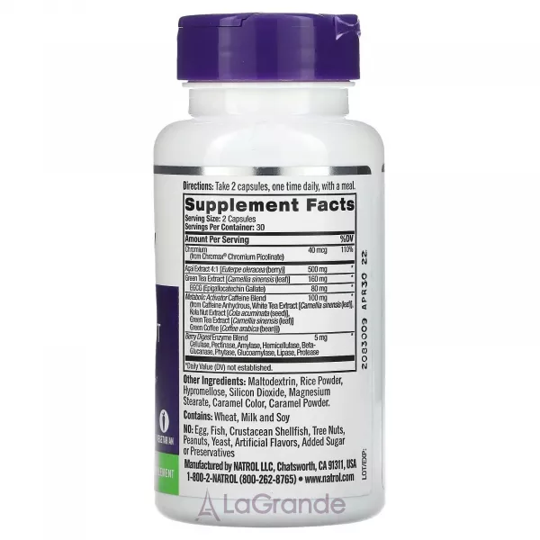Natrol Acai Berry Diet Acai & Green Tea Superfoods ��� �� ������� ��� ��� ���������, ����� 䳺��