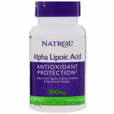 Natrol Alpha Lipoic Acid 300 mg -  300 