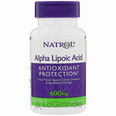 Natrol Alpha Lipoic Acid 600 mg -  600 