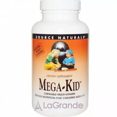 Source Naturals Mega-Kid       2  10 .