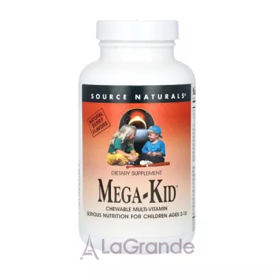 Source Naturals Mega-Kid       2  10 .