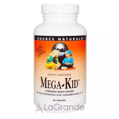 Source Naturals Mega-Kid       2  10 .