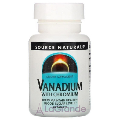 Source Naturals Vanadium with Chromium   