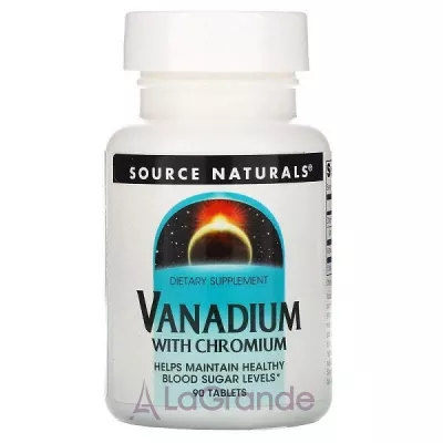 Source Naturals Vanadium with Chromium ĳ  