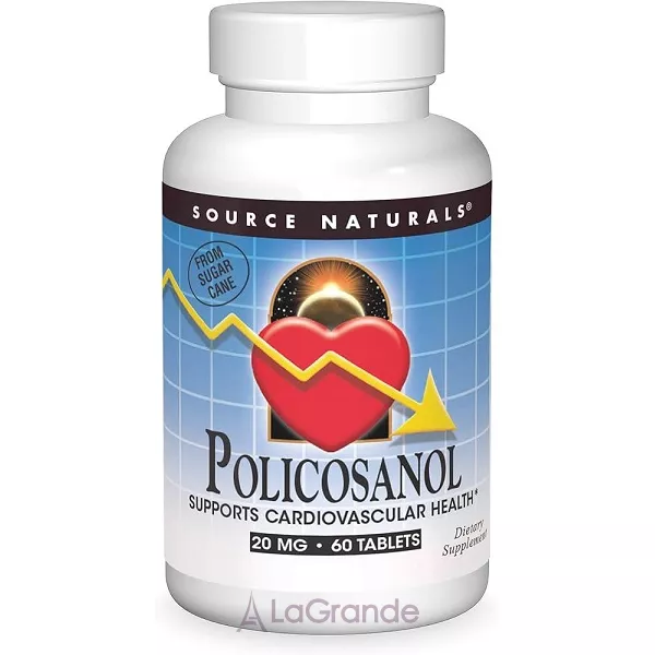 Source Naturals Policosanol 20 mg ĳ������ ������� 