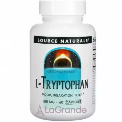 Source Naturals L-Tryptophan 500 mg ĳ  