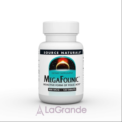 Source Naturals MegaFolinic 800 mcg   볺   