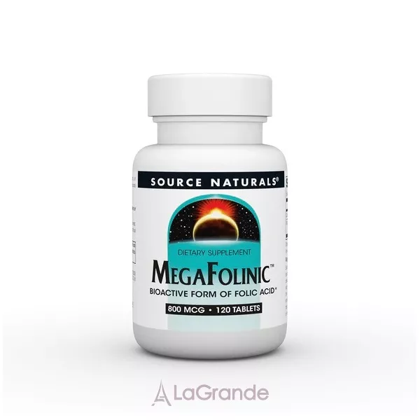 Source Naturals MegaFolinic 800 mcg ������������ ����� �������� ������� � ���������