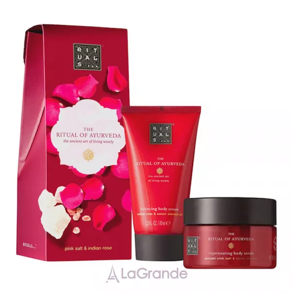 Rituals The Ritual Of Ayurveda Set Essentials ����� ��� ���� (b/cr/70ml + b/scr125ml)